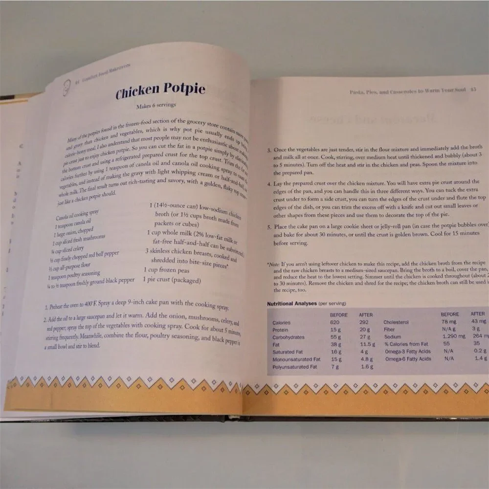 Eat up Slim Down Annual Recipes Comfort Food Makeovers Elaine Magee 2009 HC